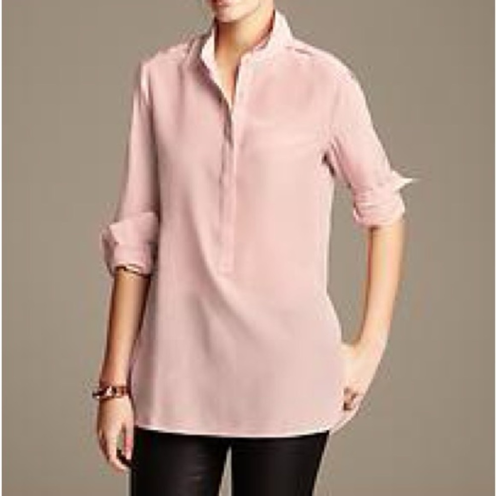 Banana Republic Light Silk Tunic